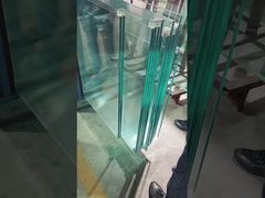 Ultra clear crystal toughened glass for railings