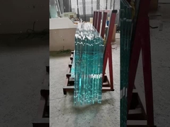 6+6mm ultra clear tempered laminated glass