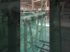 Customized transparent safety tempered glass