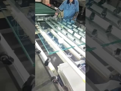 Process clear laminated glass as required