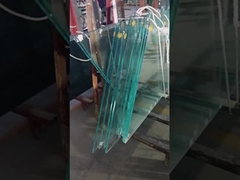 Customized Shape Toughened Glass Stair Handrails