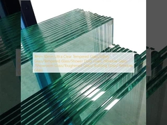 8mm 10mm Ultra Clear Tempered Glass/Safety Glass/Tempered Glass/Shower Door Glass /Window Glass /Showroom Glass/Toughened Glass/ Building Glass/ Window Glass
